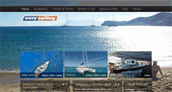 Desktop Screenshot of easysailing.gr